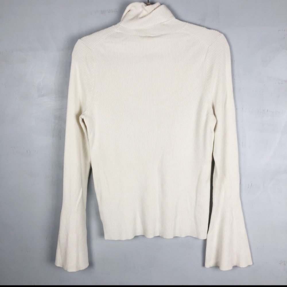 SOLDA🚫Anthropologie MOTH bell sleeve turtleneck - Picture 6 of 8